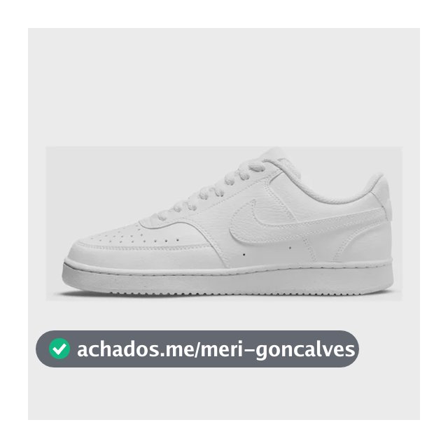 Tênis Nike Sportswear Court Vision Low Next Nature Feminino