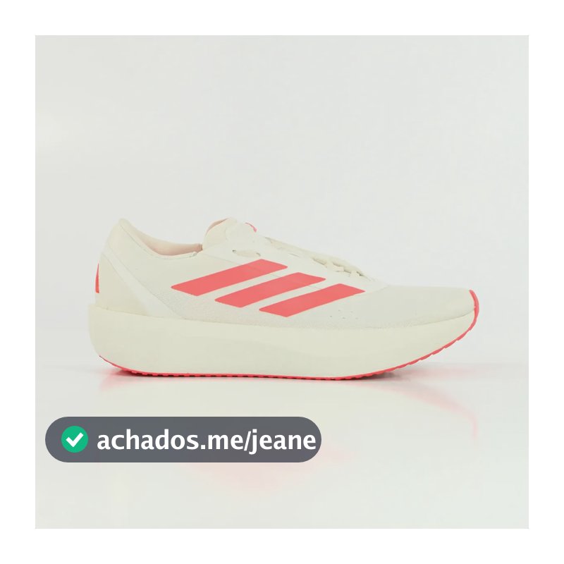 Tenis adidas Zenboost Macio Solado Borracha Corrida Leve Branco 36 Br