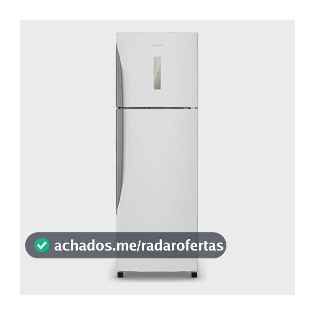 Refrigerador Panasonic 391l Branco Nr-bt41pd2w Branco