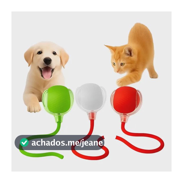 Bola Elétrica Interativa Brinquedo Inteligente Gato Cachorro Sortidos