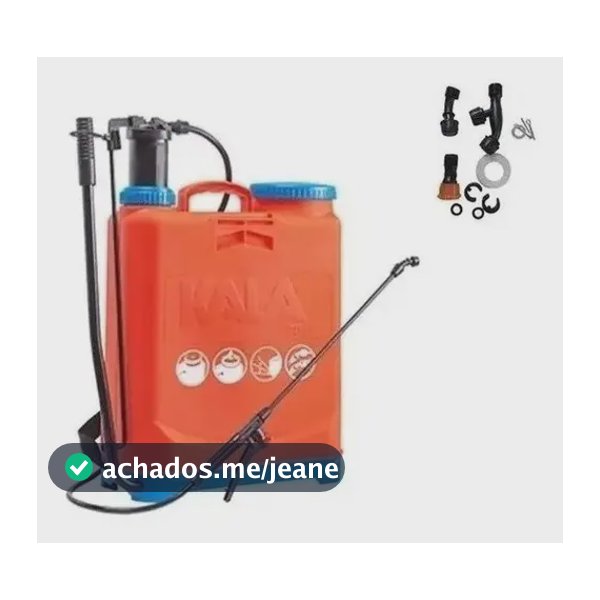 Pulverizador Costal 20l Kala Cor Laranja