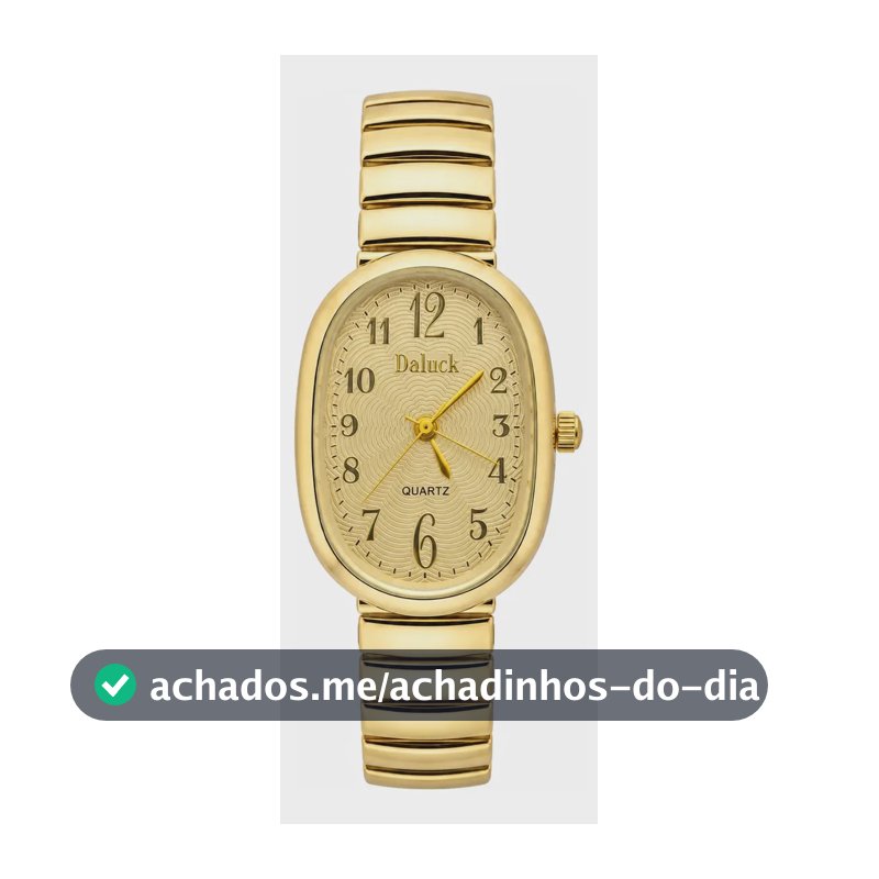 Relógio De Pulso Minimalista Old Money Feminino Premium Moda Dourado Cx Dourad