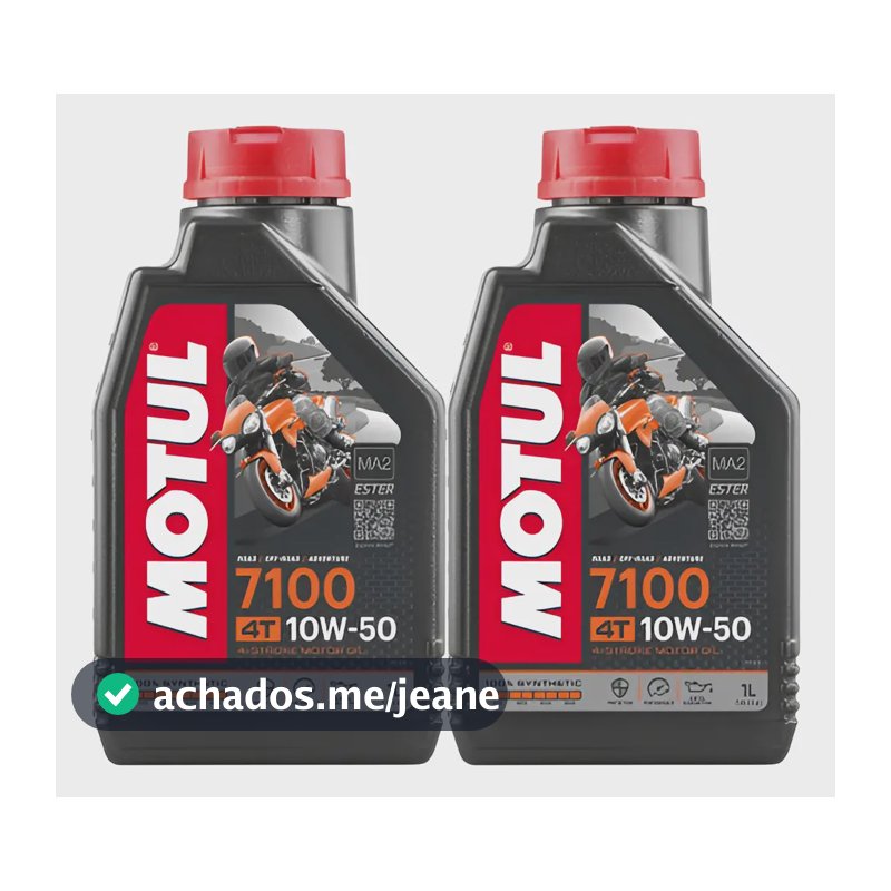 Kit Motul 7100 10w-50 4t 2 Litros