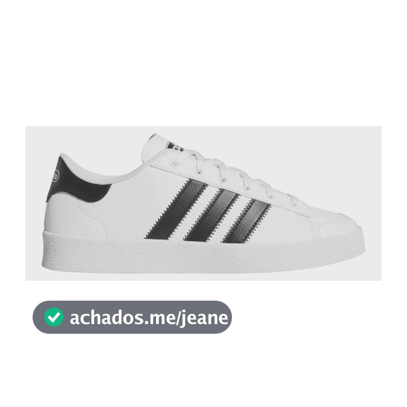 Tênis Masculino E Feminino Jump Hook adidas Branco Liso 41 Br