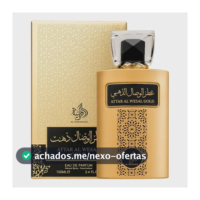 Al Wataniah Attar Al Wesal Gold 100ml