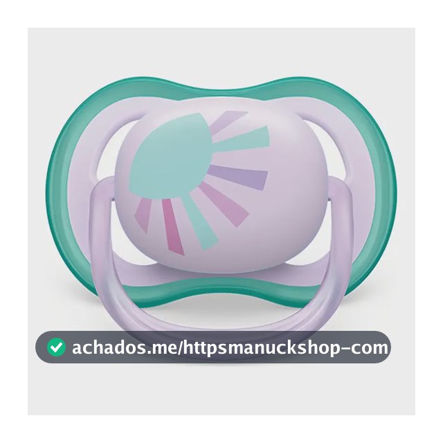 Chupeta Ultra Air Sol 0-6cm - Philips Avent Cor Lilás 0-6 Meses SCF086/04