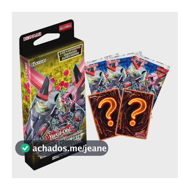 Yu-Gi-Oh! Booster Investida Crescente Edição Especial Konami Português