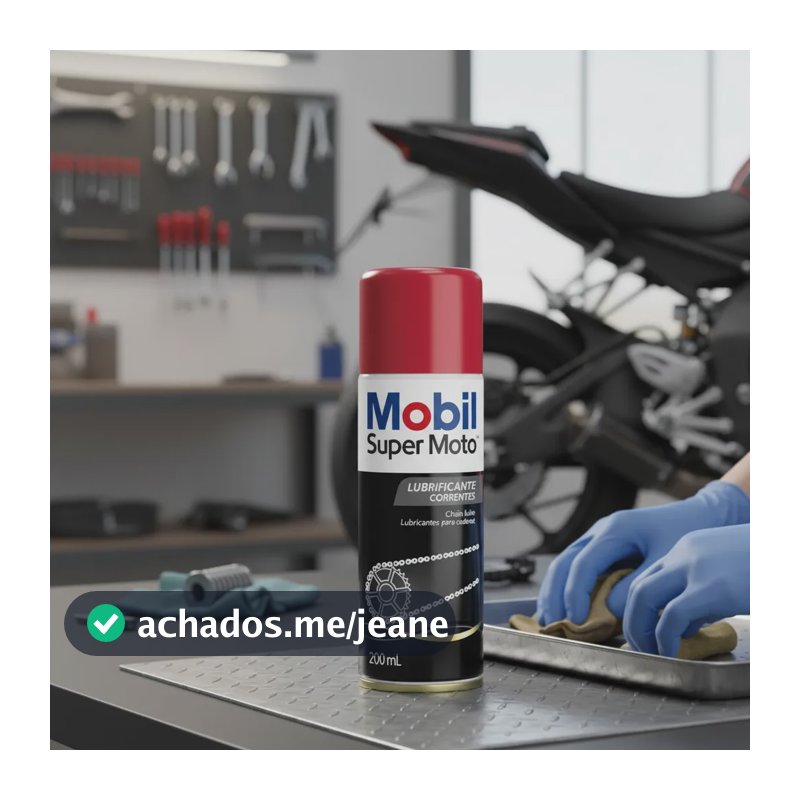 Spray Lubrificante Mobil Para Correntes