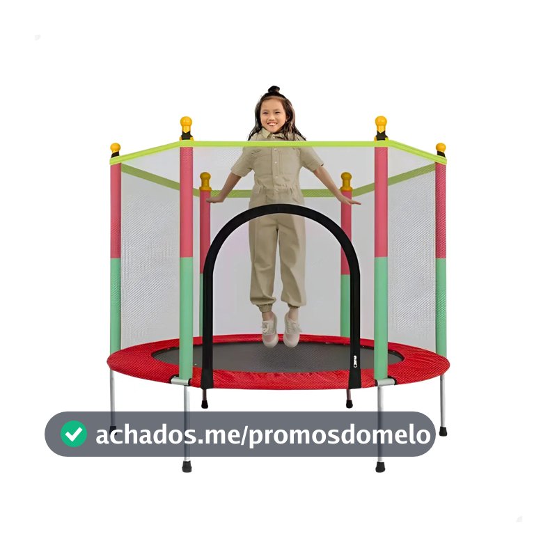 Cama Elástica Pula Pula Infantil Trampolim 1,4 Metros Atentu