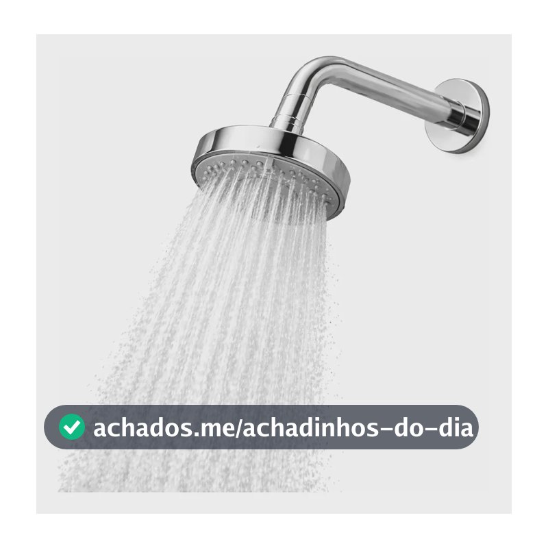 Duchas Popsy Ducha Inox cor prateado cromada