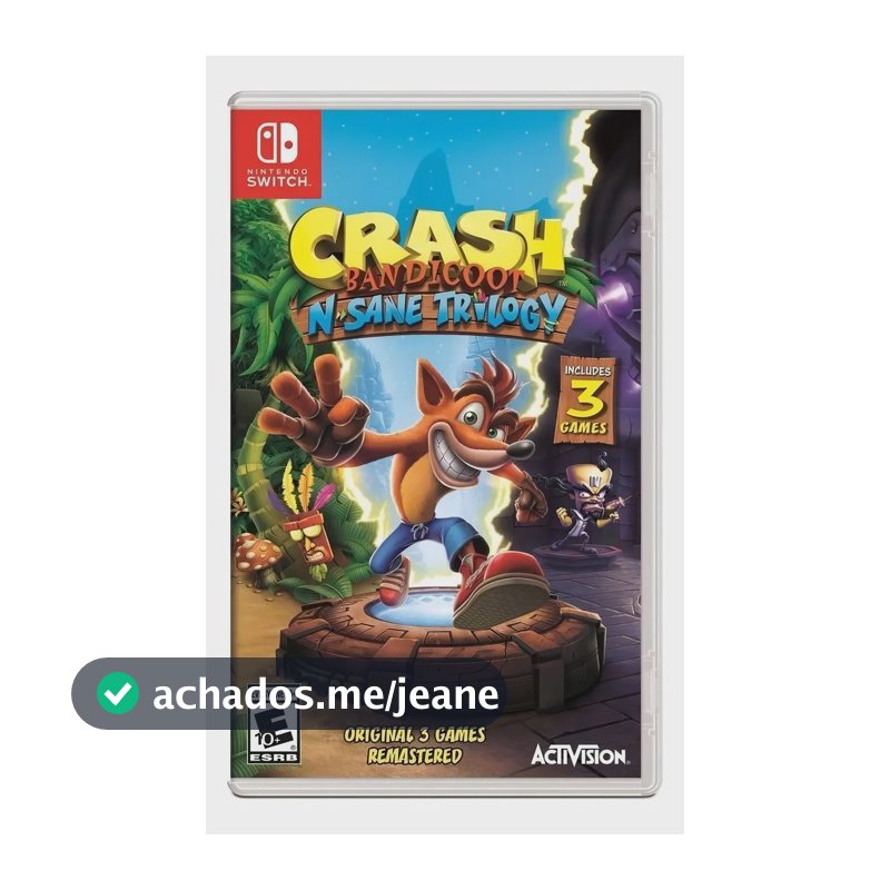 Crash Bandicoot: N. Sane Trilogy Standard Edition Nintendo Switch (Físico)