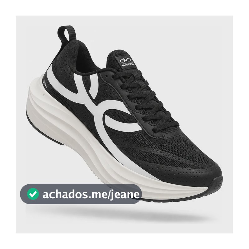 Tênis Olympikus Feminino Masculino Academia Caminhada Novo Preto.branco Speedzone Dunky Kayano Pegasus Cloud Racer Nimbus Novablast Sb Campus Samba 36 Br