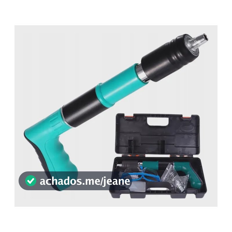 Kit Pistola Fixadora De Pregos Potente Portátil + 30 Pregos 0