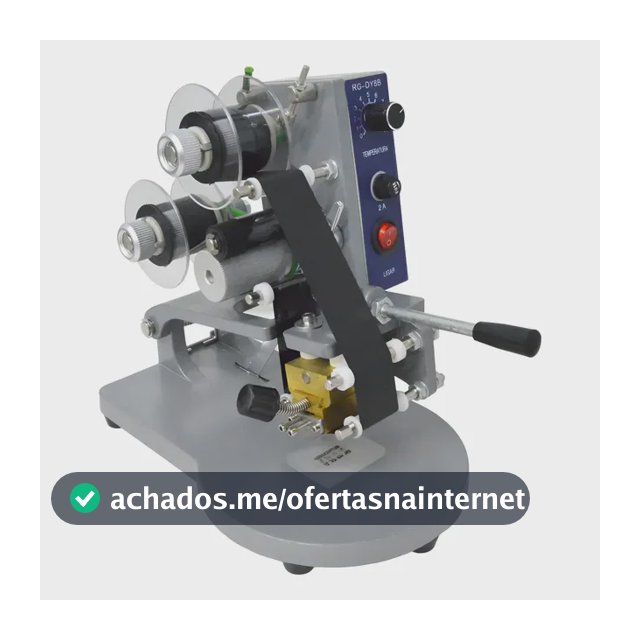Datador De Embalagem - Datador Manual - Datadora Validade