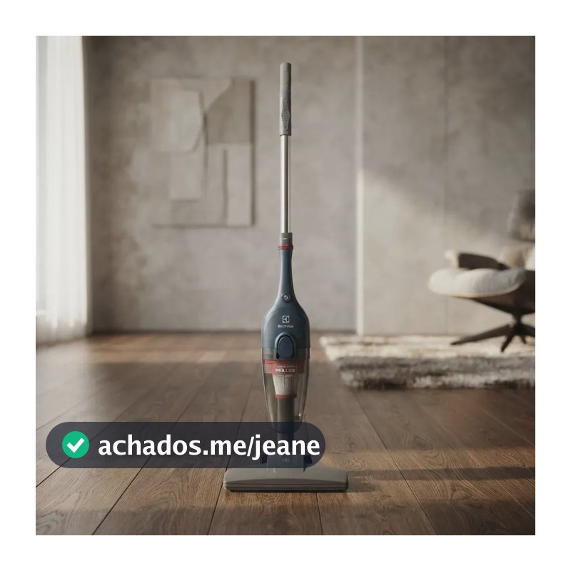 Aspirador de Pó Vertical com Fio Electrolux 1100W 2 em 1 Filtro HEPA Azul (STK13A)