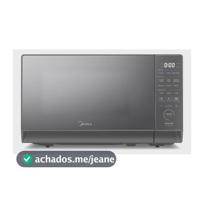 Micro-ondas 20l Prata Porta Espelhada Mastercook Midea