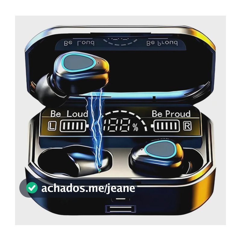 Fone De Ouvido Bluetooth M10 Sem Fio Bateria Longa Sem Atras