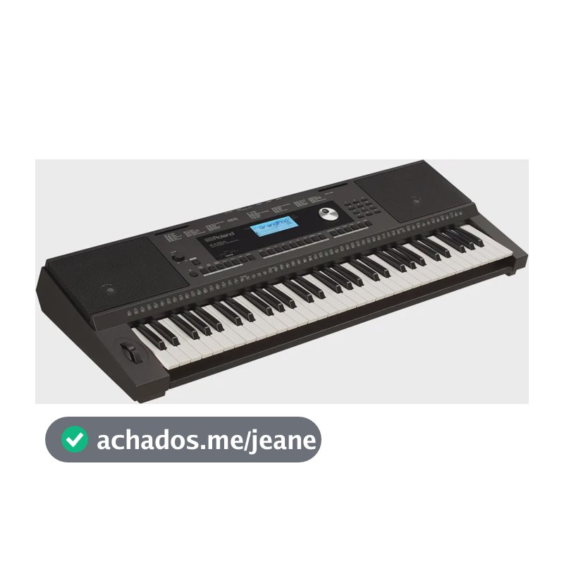 Teclado Roland E X20a Arranjador Digital 5/8 E-x20a