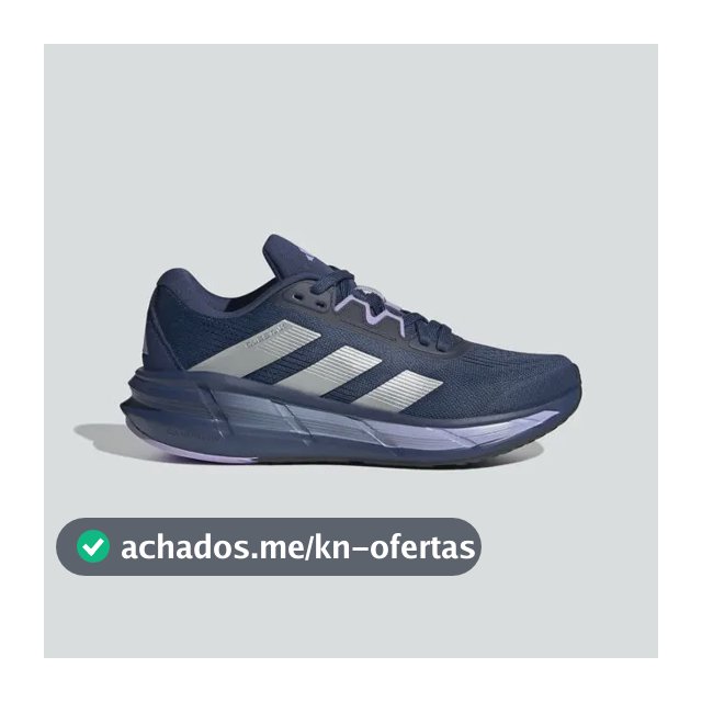 Tênis Feminino Questar 3 adidas Tecind/silvmt/glopur Liso 36 Br