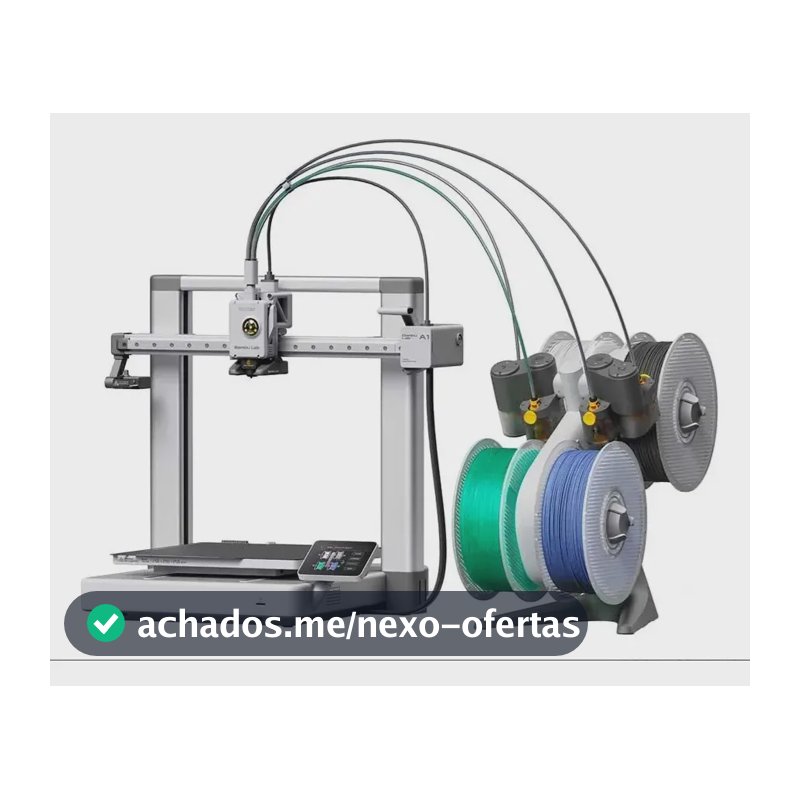 Bambu Lab Impressora 3d A1 Combo Com Ams cor Branco