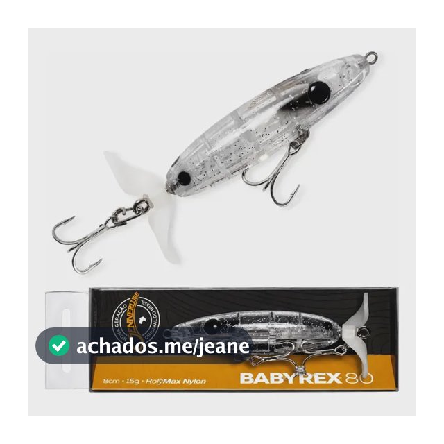 Babyrex 80 Jennerlure Caterva - Isca De Hélice Para Tucunaré