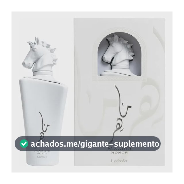 Perfume Árabe - Lattafa Maahir Honor Edp 100ml