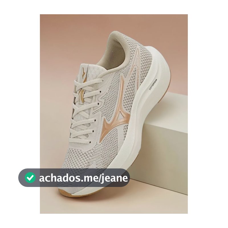 Tênis Mizuno Feminino Corrida Esportivo Conforto Virtue 2 Arenito 38
