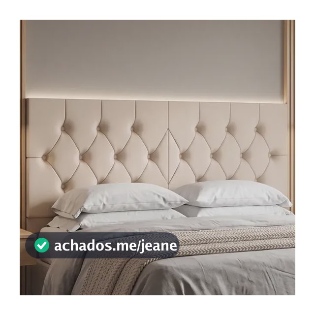 Cabeceira Cama Casal 140cm Modelo Capitonê