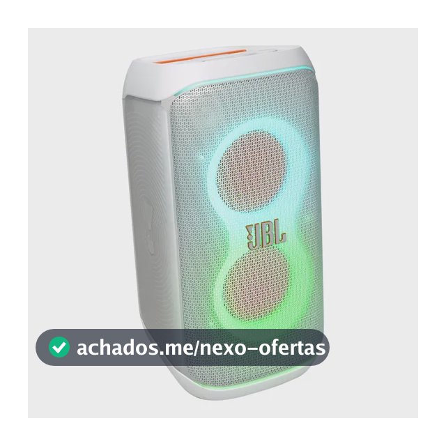Caixa De Som Bluetooth Jbl Partybox Club 120 Branca