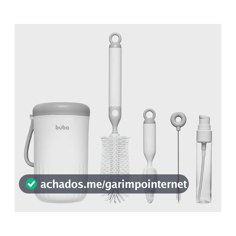 Kit Para Limpeza De Mamadeira Portátil Buba