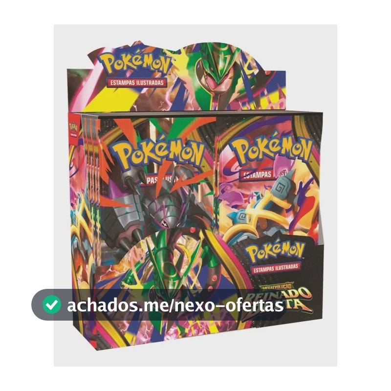 Box 36 Booster Cards Pokémon Reinado Delta Português