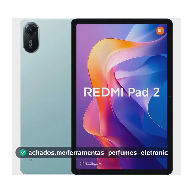 Tablet Xiaomi Redmi Pad 2 11'' 256gb 8 Ram Wi-fi Cor Verde