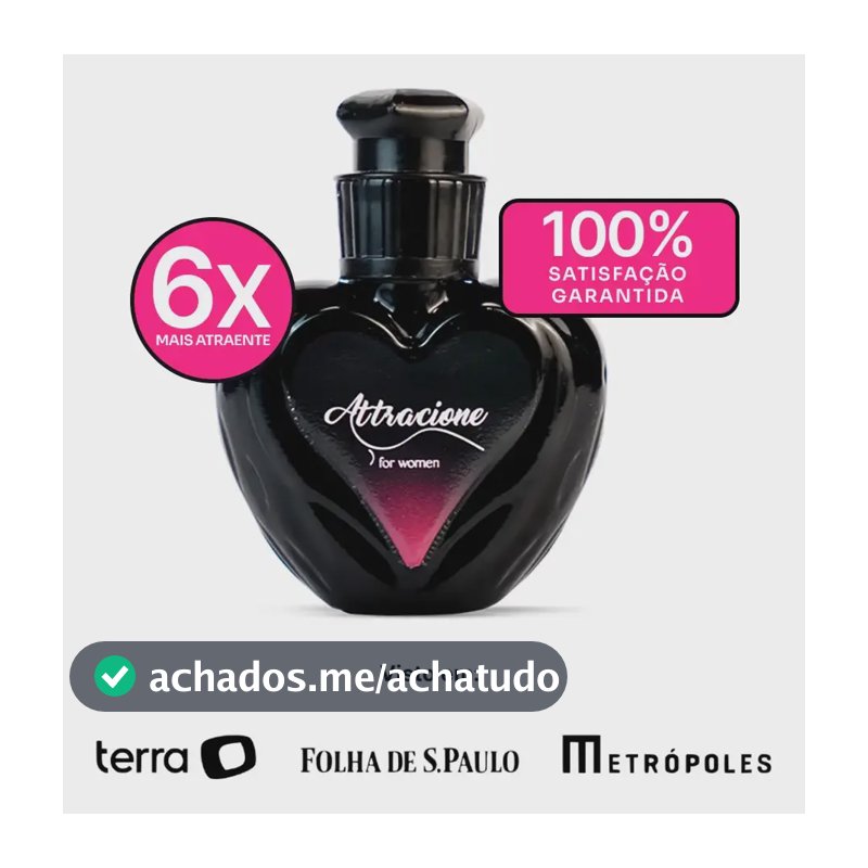 Perfume Attracione Feminino By Attracione Woman Mulher Sensual