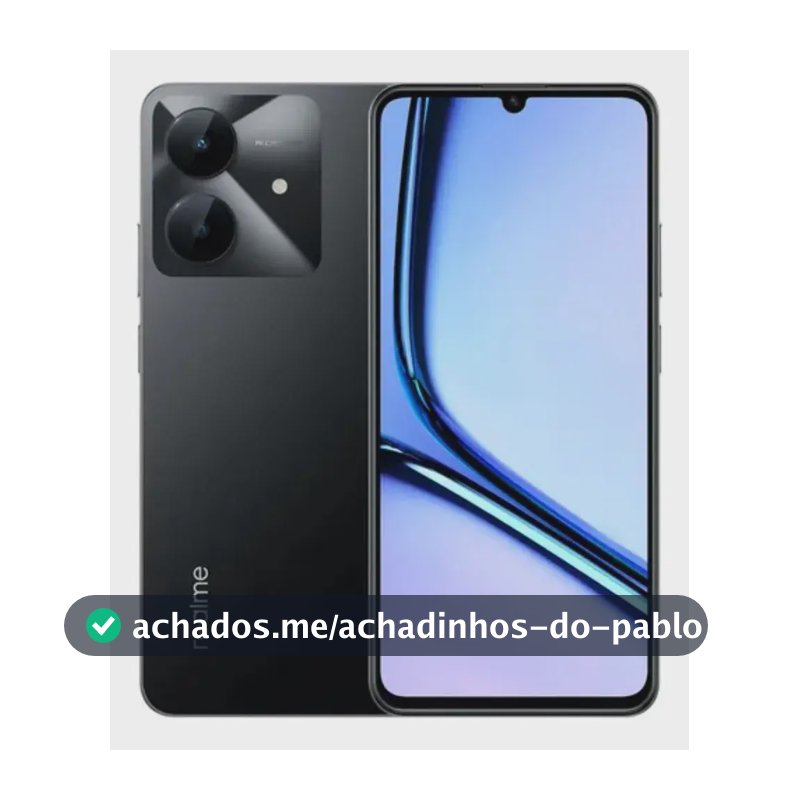 Celular Realme Note 60x 64gb 3gb Marble Black