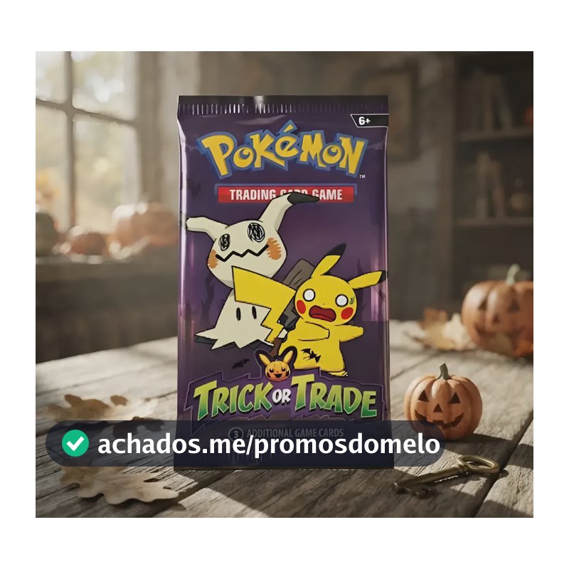 Pokémon Tcg Trick Or Trade 2023 Mini Booster 3 Cartas