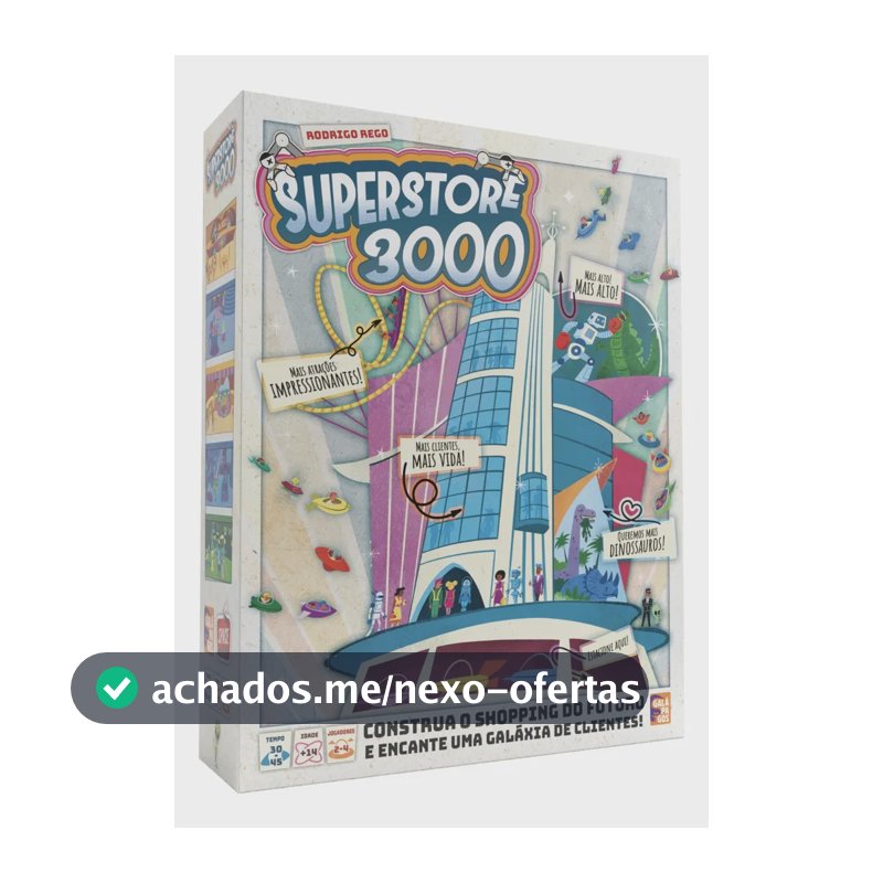 Jogo Galápagos Superstore 3000 Gamers, Space Cowboys Em Português Partidas De Até 60 Min.
