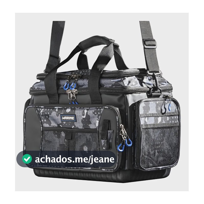 Bolsa De Pesca Marine M-bp15c Com 4 Caixas