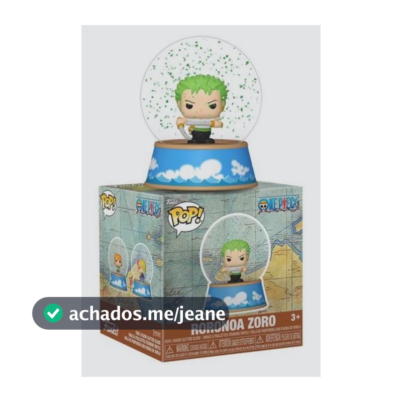 Funko Minis Snow Globes One Piece Zoro