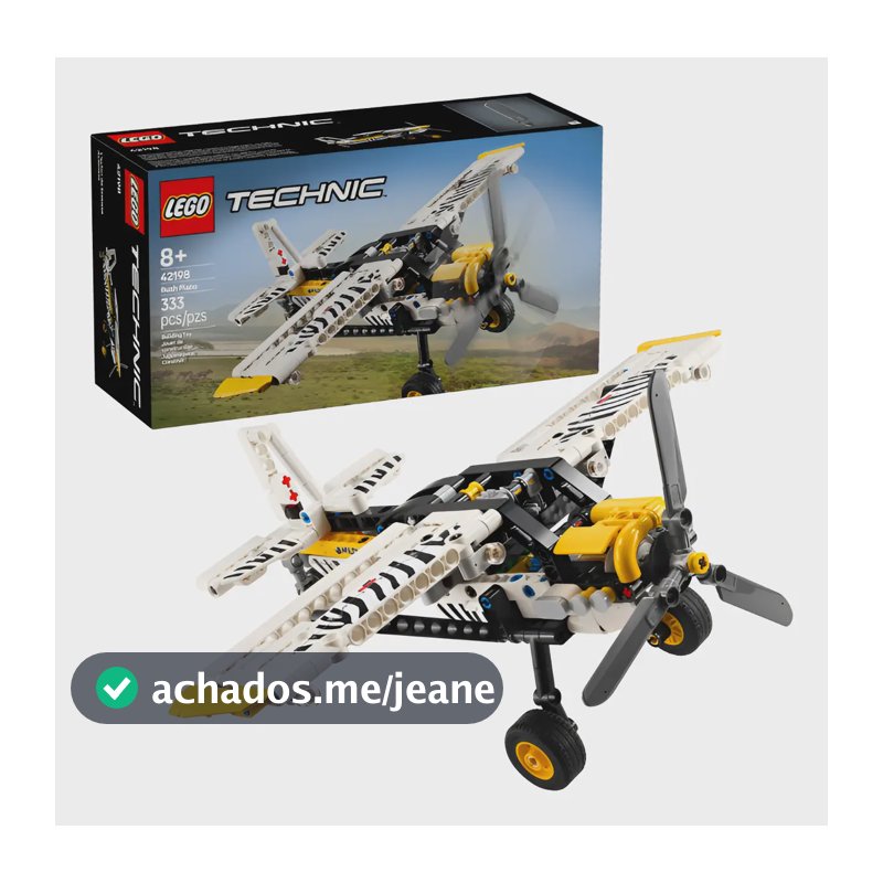 Lego Technic 42198 - Avião A Hélice - Bush Plane 333 Lego Technic
