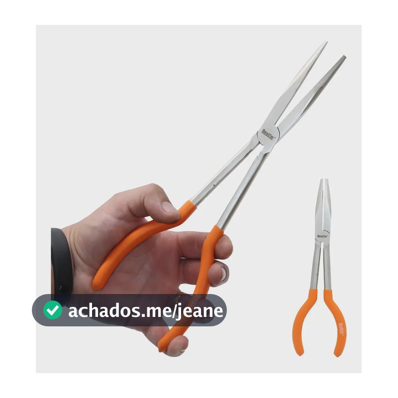 Alicate Extra Longo Bico Reto Alicate De Pesca 28cm Bestfer