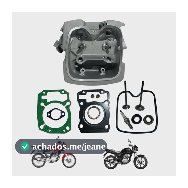 Kit Cabeçote Cg Titan 150 2009 2010 2011 2012 Original Nikki