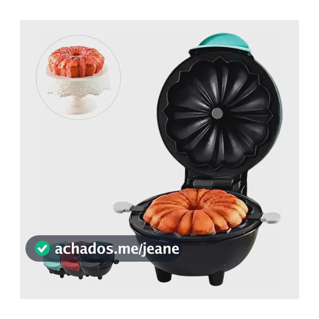 Mini Máquina De Fazer Bolos Elétrica Portátil Assar 220 110