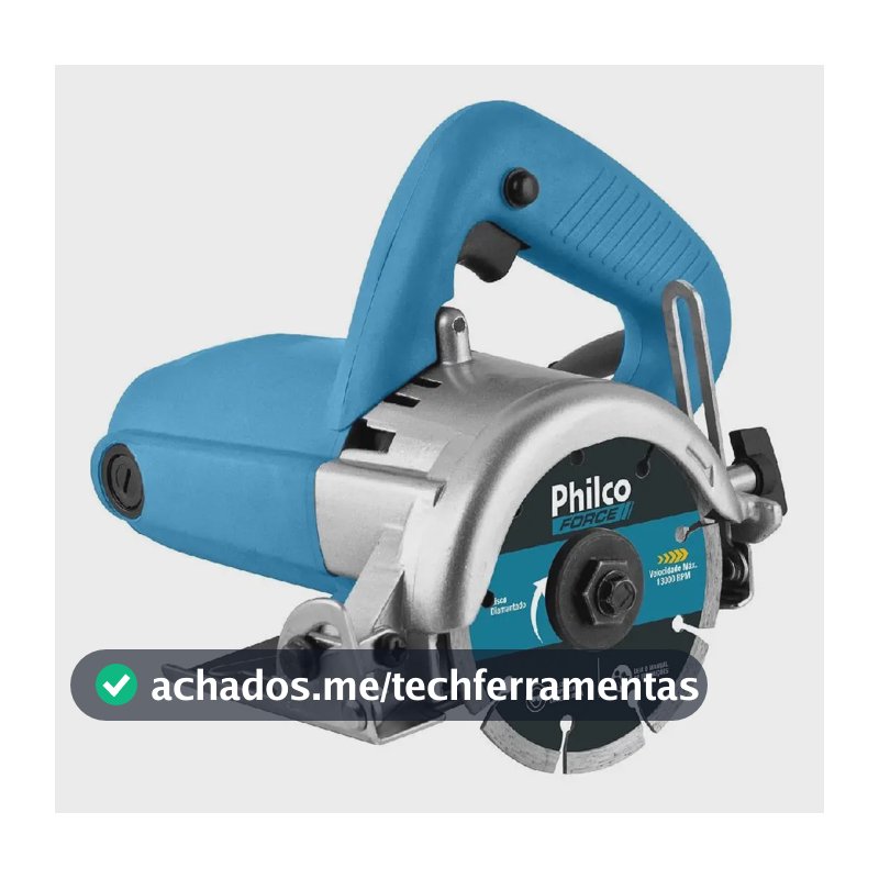 Serra Mármore Philco 1500w Azul Psm01 Volts Frequência -