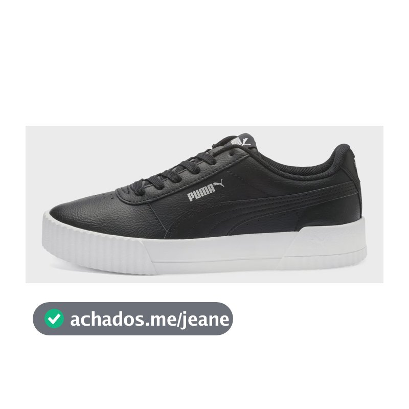 Tênis Carina Feminino Puma Preto 37 Br
