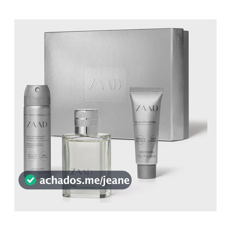Kit Presente Especial Zaad (3 Itens)