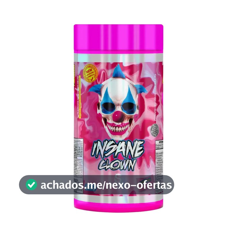 Suplemento em pó Demons Lab Beta alanina Pré Treino Insane Clown 350g Demons sabor Tutti frutti x 350g