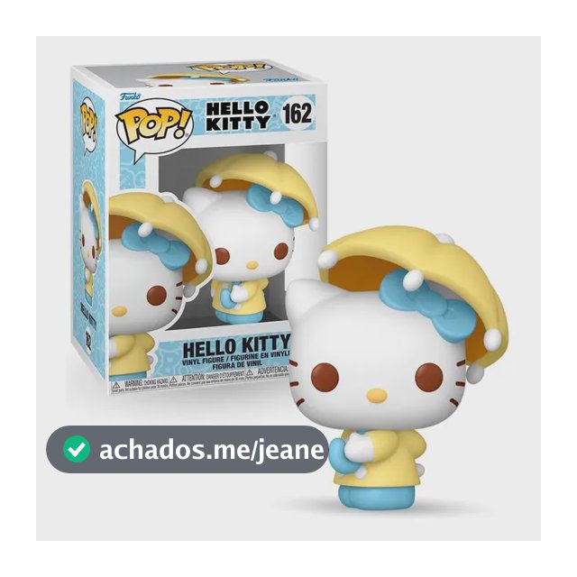Boneco Funko Pop! Sanrio - Hello Kitty Com Guarda-chuva