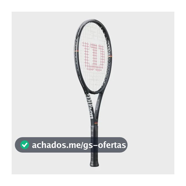 Raquete Wilson Pro Staff Classic 97 V15 Grip L3 16x19 315g Preto L3