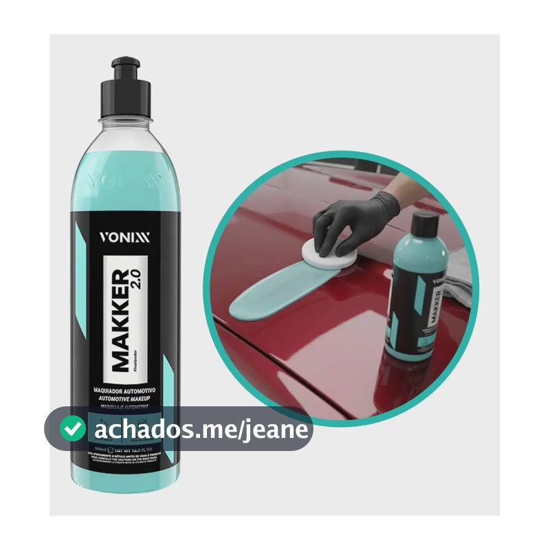 MAKKER 2.0 CERA MAQUIADORA AUTOMOTIVA 500ML VONIXX