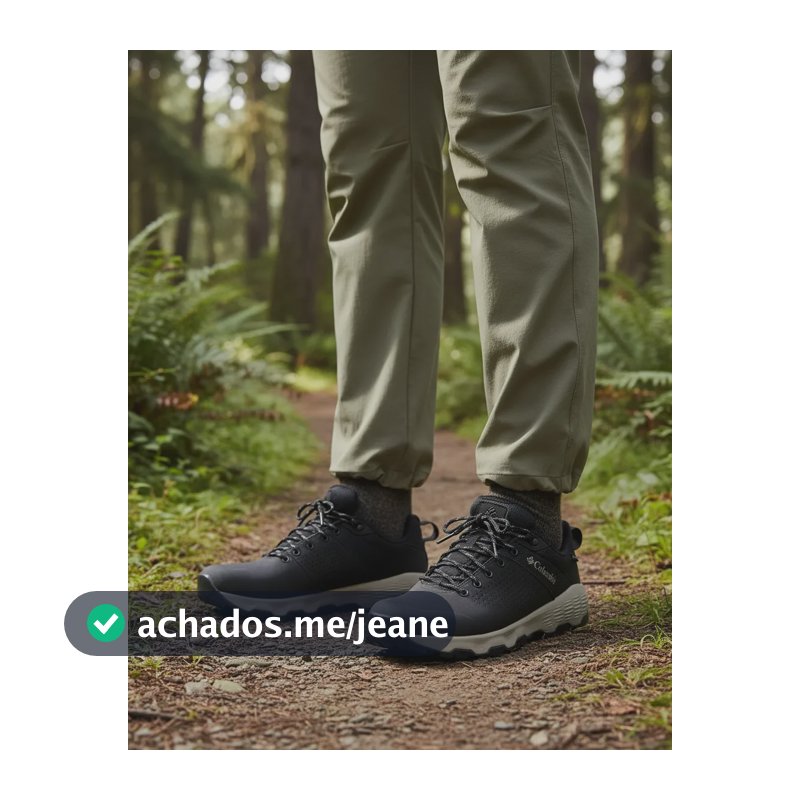 Tênis Columbia Newton Nimble Masculino Impermeável Trilha Preto Lisa 44 Br